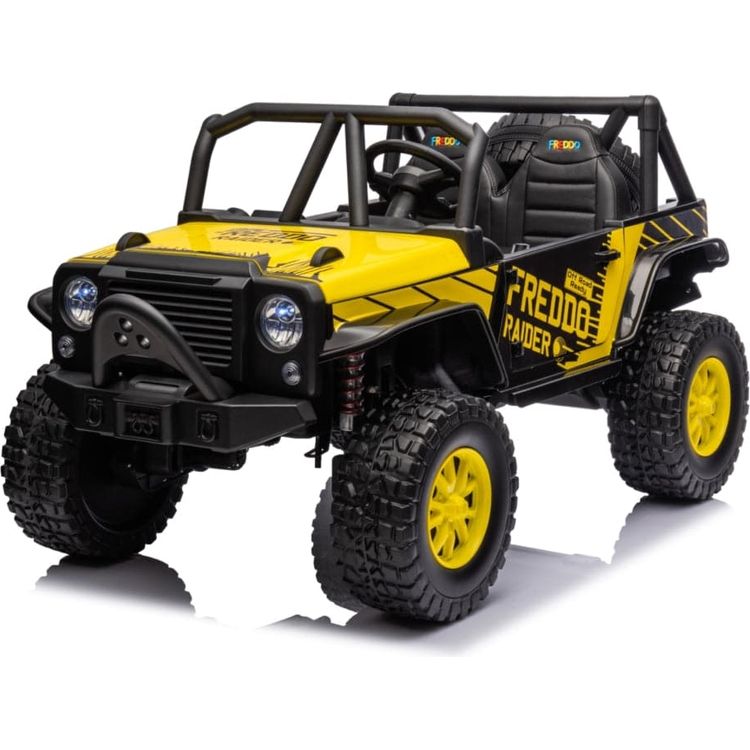 24V Freddo Raider 2 Seater Ride on - Yellow – FAO Schwarz