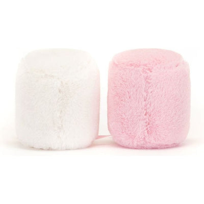 Jellycat, Inc. Plush Amuseable Pink and White Marshmallows