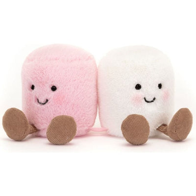 Jellycat, Inc. Plush Amuseable Pink and White Marshmallows