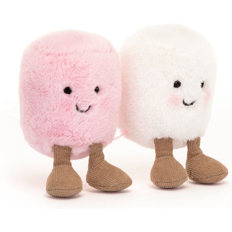 Jellycat, Inc. Plush Amuseable Pink and White Marshmallows